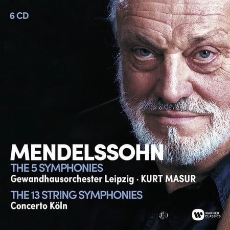 Mendelssohn / Masur,Kurt - Mendelssohn: The Complete Symphonies, The Complete String Symphonies - Music & Performance - CD