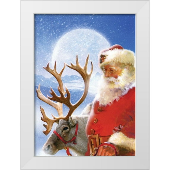 Mendez, Simon 11x14 White Modern Wood Framed Museum Art Print Titled - Harnessing Up