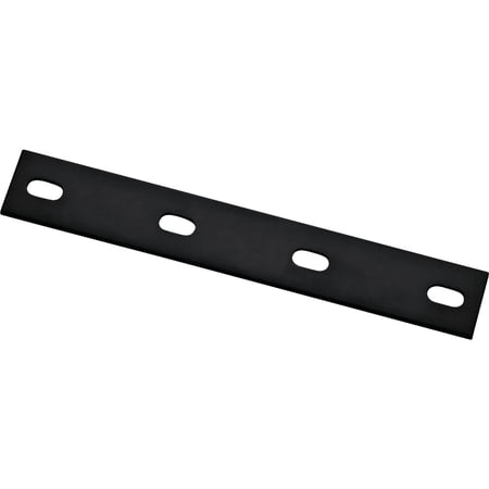 National Hardware Mending Brace - Steel, Powder Coated - 10 in, Black, 1.5 in Thick