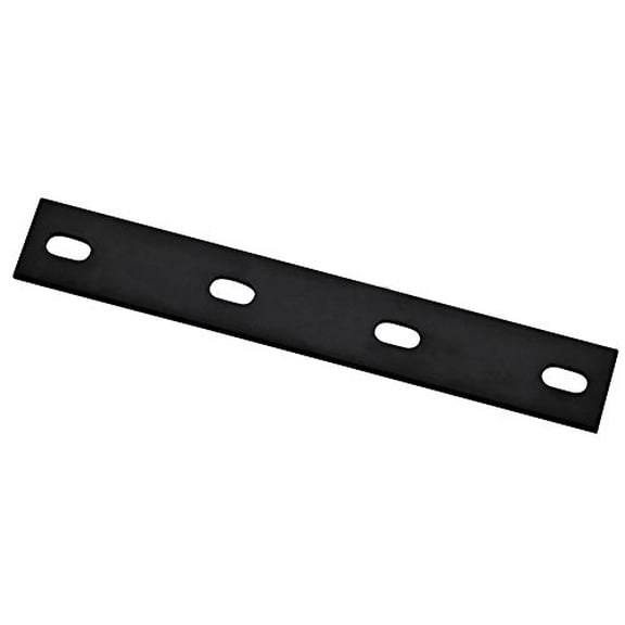 National Hardware Mending Brace - Steel, Powder Coated - 10 in, Black, 1.5 in Thick
