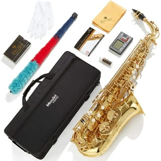 HiXing C Key Mini Pocket Saxophone Sax ABS Material with Mouthpieces 10pcs  Reeds Carrying Bag Woodwind Instrument