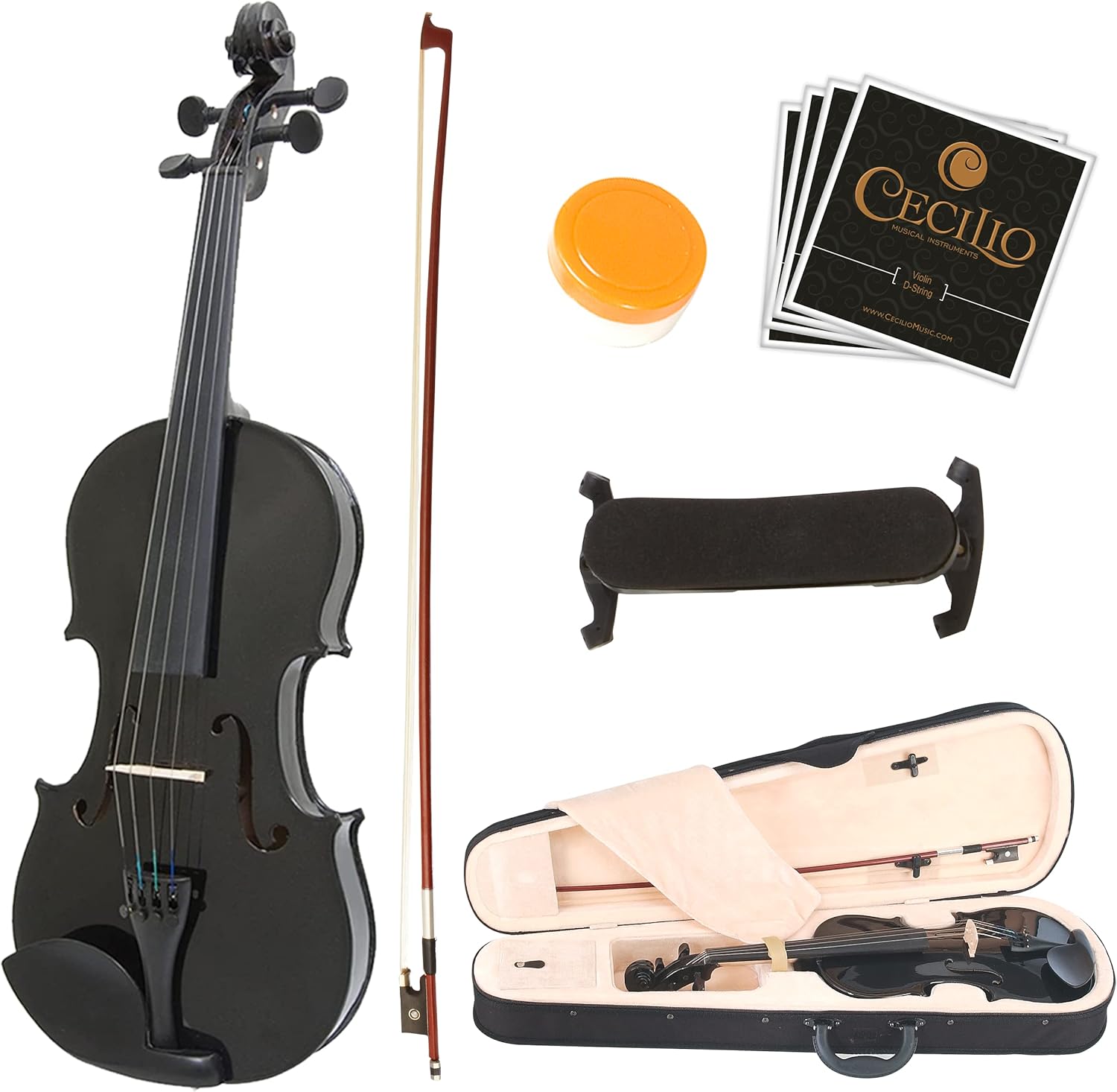 Mendini By Cecilio Violin For Beginners, Kids & Adults Beginner Kit