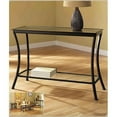 thumbnail image 1 of Mendocino 3 Piece Coffee, Console &amp; End Table Value Bundle, Metal &amp; Glass, 1 of 4