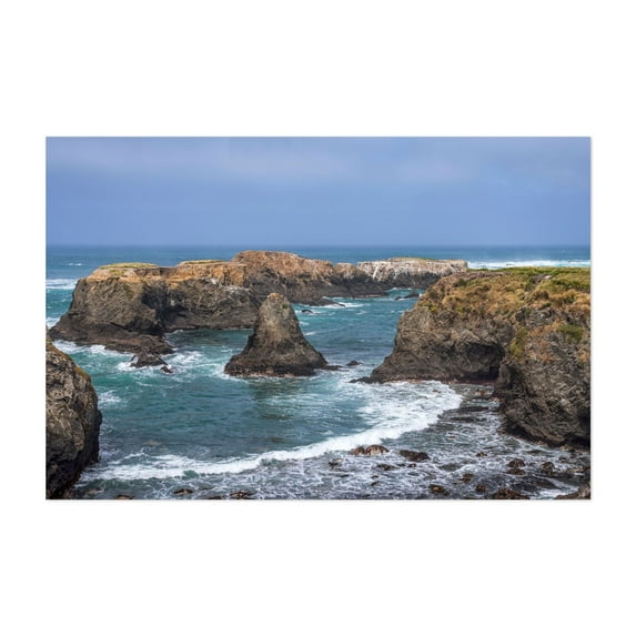 Mendocino Headlands State Park Majesty - Mendocino California Photography Unframed Wall Art Print 16 x 24 inches