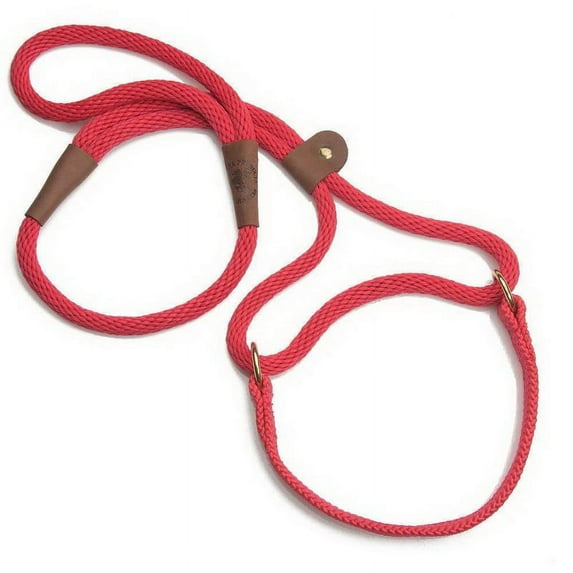 Mendota Martingale Style Lead .5in x 6ft Red