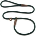 thumbnail image 1 of Mendota Pet Slip Leash - Dog Lead and Collar Combo - Made in The USA - Hunter Green, 3/8 in x 4 ft - for Small/Medium Breeds 3/8 in x 4 ft Hunter Green, 1 of 2
