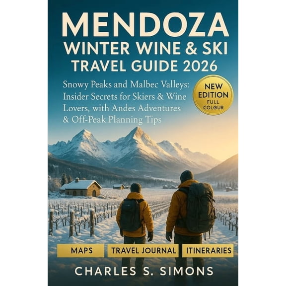 Mendoza Winter Wine & Ski Guide 2026: Snowy Peaks and Malbec Valleys: Insider Secrets for Skiers & Wine Lovers, , (Paperback)