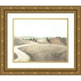 thumbnail image 1 of Meneely, Dan 14x12 Gold Ornate Wood Framed with Double Matting Museum Art Print Titled - The Solitary Path, 1 of 4
