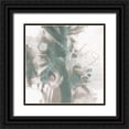 thumbnail image 1 of Meneely, Dan 15x15 Black Ornate Wood Framed with Double Matting Museum Art Print Titled - Down the River Abstract II, 1 of 4
