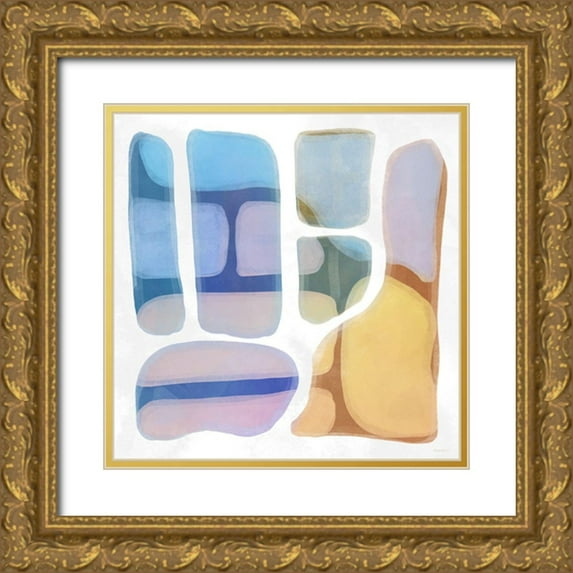 Meneely, Dan 20x20 Gold Ornate Wood Framed with Double Matting Museum Art Print Titled - Color Litho I