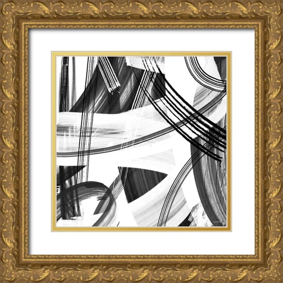 Meneely, Dan 26x26 Gold Ornate Wood Framed with Double Matting Museum Art Print Titled - New Magnum II