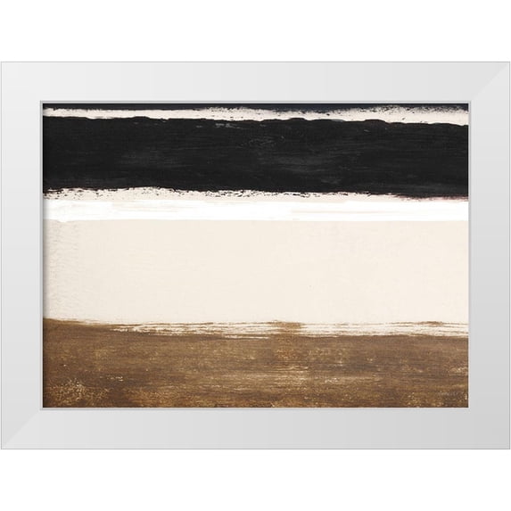 Meneely, Dan 32x24 White Modern Wood Framed Museum Art Print Titled - Mid Town Living Abstract