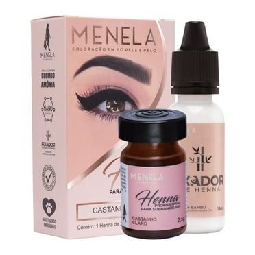 Menela Henna Eyebrow Kit (Light Brown)