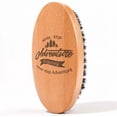 thumbnail image 1 of Menesia boar hair beard brush - Travel & Pocket Friendly beard oil brush with Natural Boar Bristles for Taming & Styling -  Small Boars Bristle Beard Brush Essential, 1 of 6