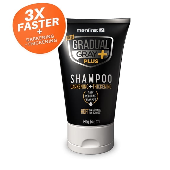Gradual Gray PLUS Shampoo - Darkening + Thickening - 3x Faster - 1 PACK