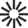 thumbnail image 1 of Meng 12 Pack Cable Protectors,Spiral Cable Saver Charging Cord Protector,Flexible Silicone Cable Protector Sleeve,Prevent Cable Breakage, 1 of 6