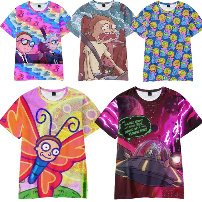 rick and morty children's clothes