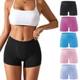 thumbnail image 1 of Mengpipi Women's Boyshort Underwear Comfort Cotton Panties, 5 Pack, Sizes M to 2XL, 1 of 6