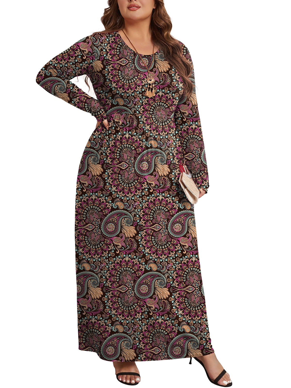 sachin and babi light blue dress Channeling Plus Size Boho Chic in a Maxi Dress main image 0