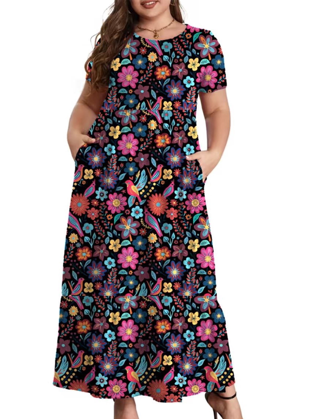 big women dresses 15 Plus-Size Maxi for Summer 2024 have addition to your plus Mengpipi, Women's Plus Size Casual