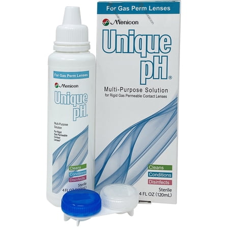 Menicon 4 fl oz Unique Ph Multi-Purpose Solution RGP Lens Clear Case Pack of 1