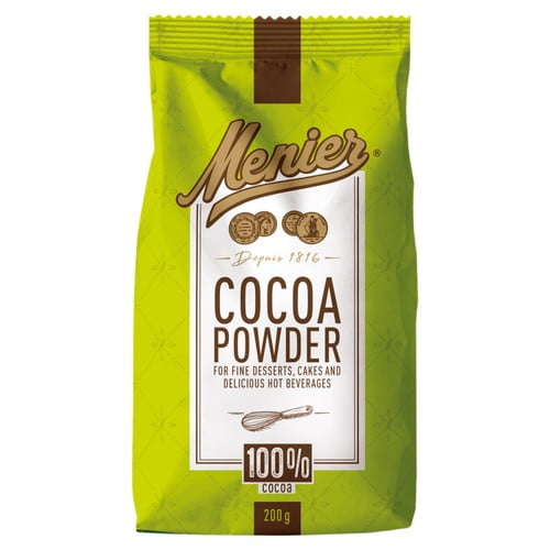 Menier Cocoa Powder 200g, British Import (Pack of 2)