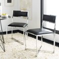 thumbnail image 1 of Menken Modern Chrome Side Chair, Set of 2, 1 of 11