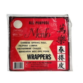 Menlo Lumpia Wrapper 3 Packs (16 oz) Spring Rolls Wrapper.