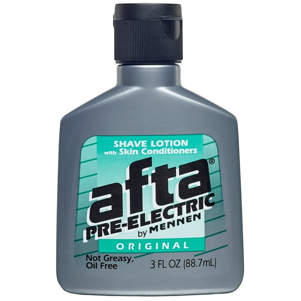 Mennen Afta Pre Electric Shave Lotion and Skin Conditioner, Original, 3