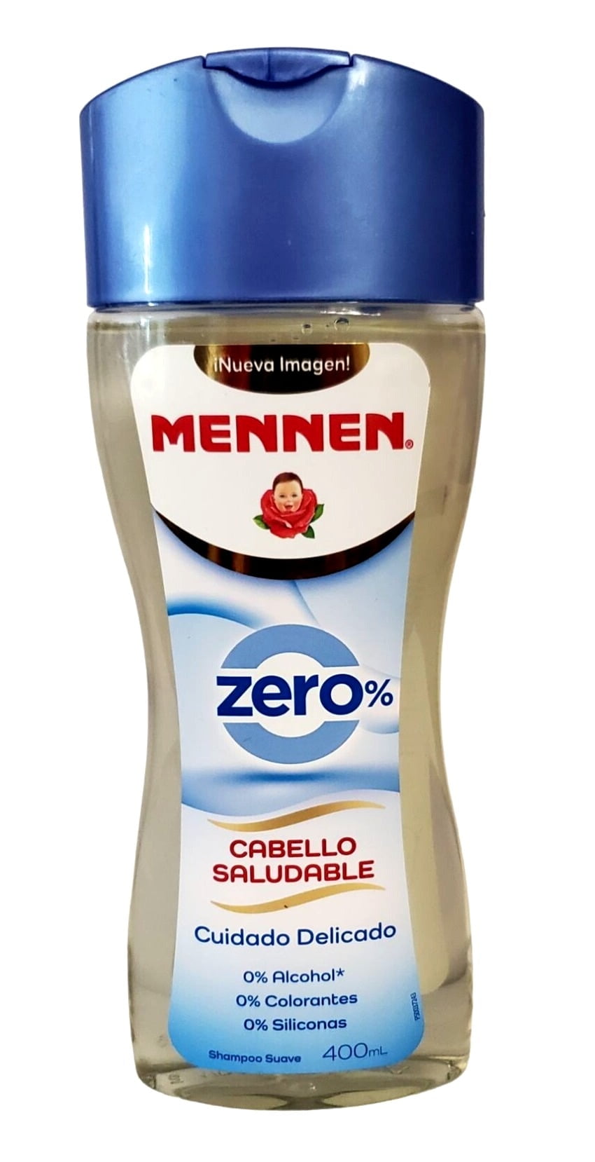 Mennen Baby Shampoo, 400mL Zero, Gentle Cleanser, Bulk 12