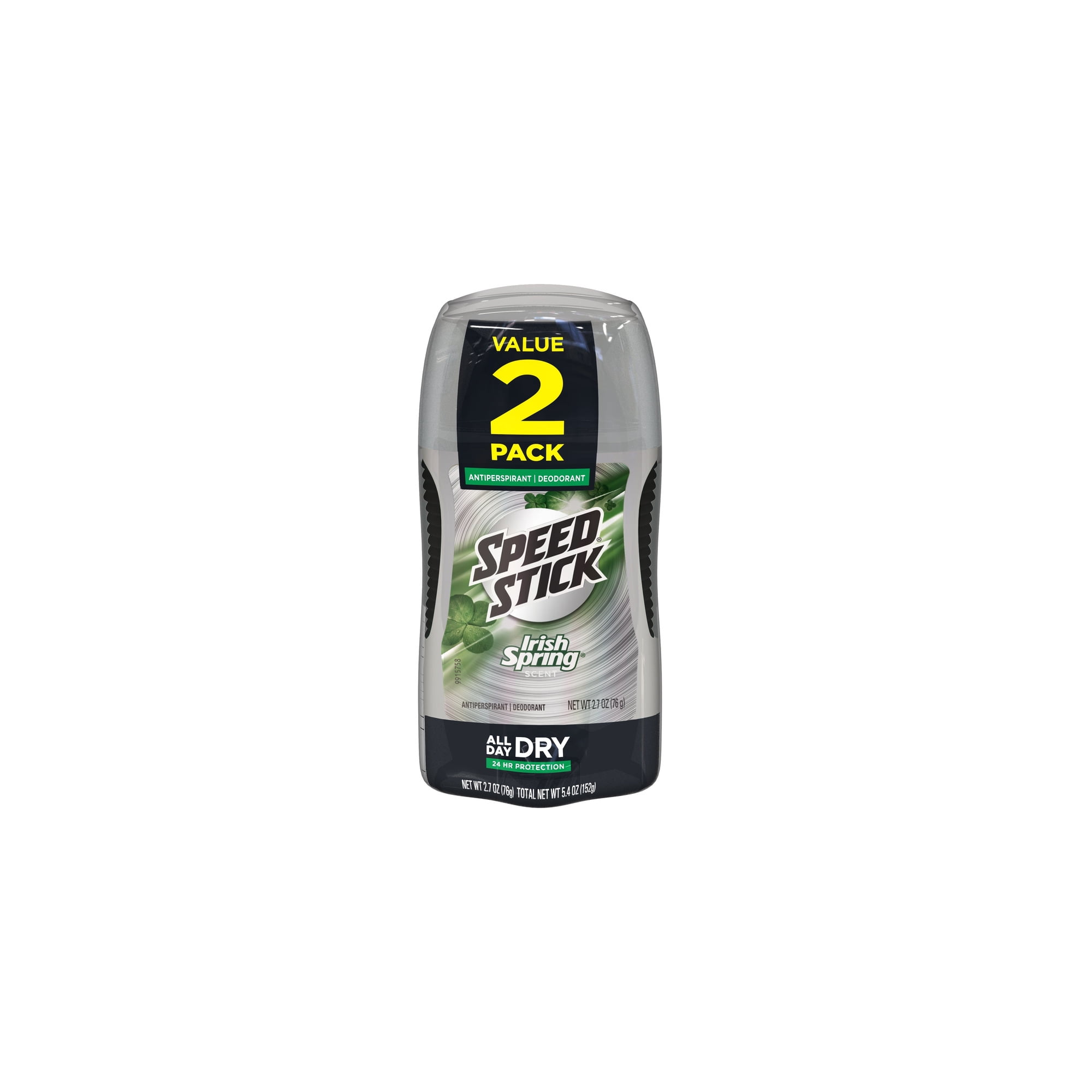 Mennen Speed Stick Irish Spring Antiperspirant Deodorant, Original ...