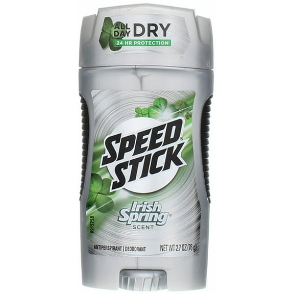 Mennen Speed Stick Male Antiperspirant Deodorants - Irish Spring Original - 2.7 Oz, 2 Pack