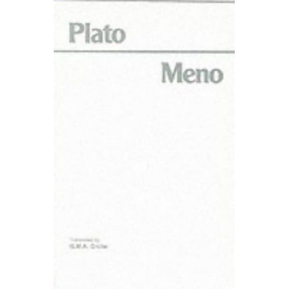 Pre-Owned Meno (Paperback) 0915144247 9780915144242