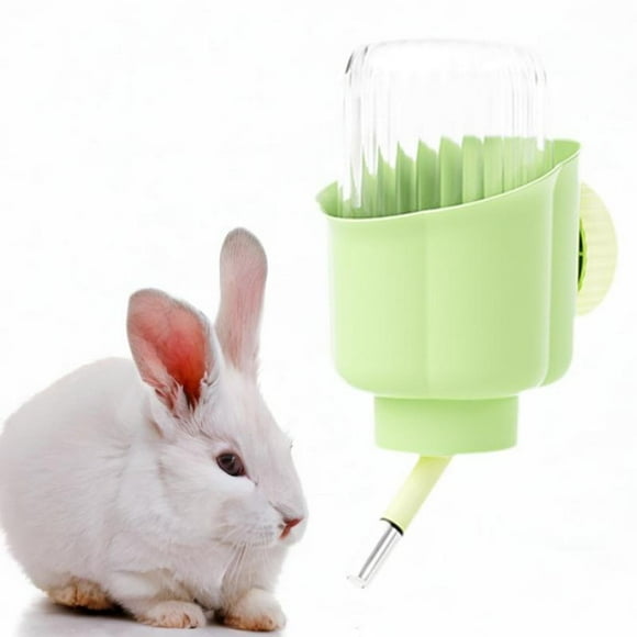 Menolana Automatic Rabbit Drinker Automatic Water Feeder for Small Animal Quail Chick 350ml