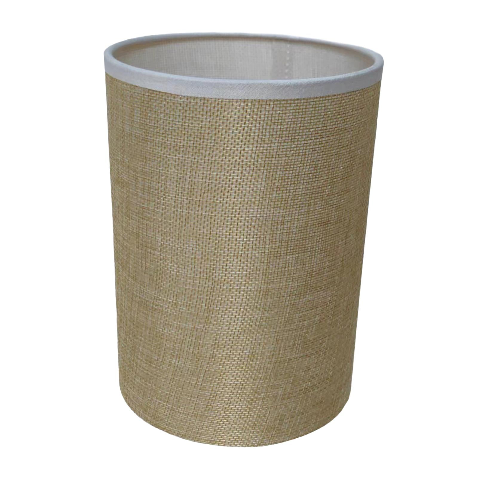 Menolana Burlap Lampshade Barrel Fabric Lampshade Standing Lamp