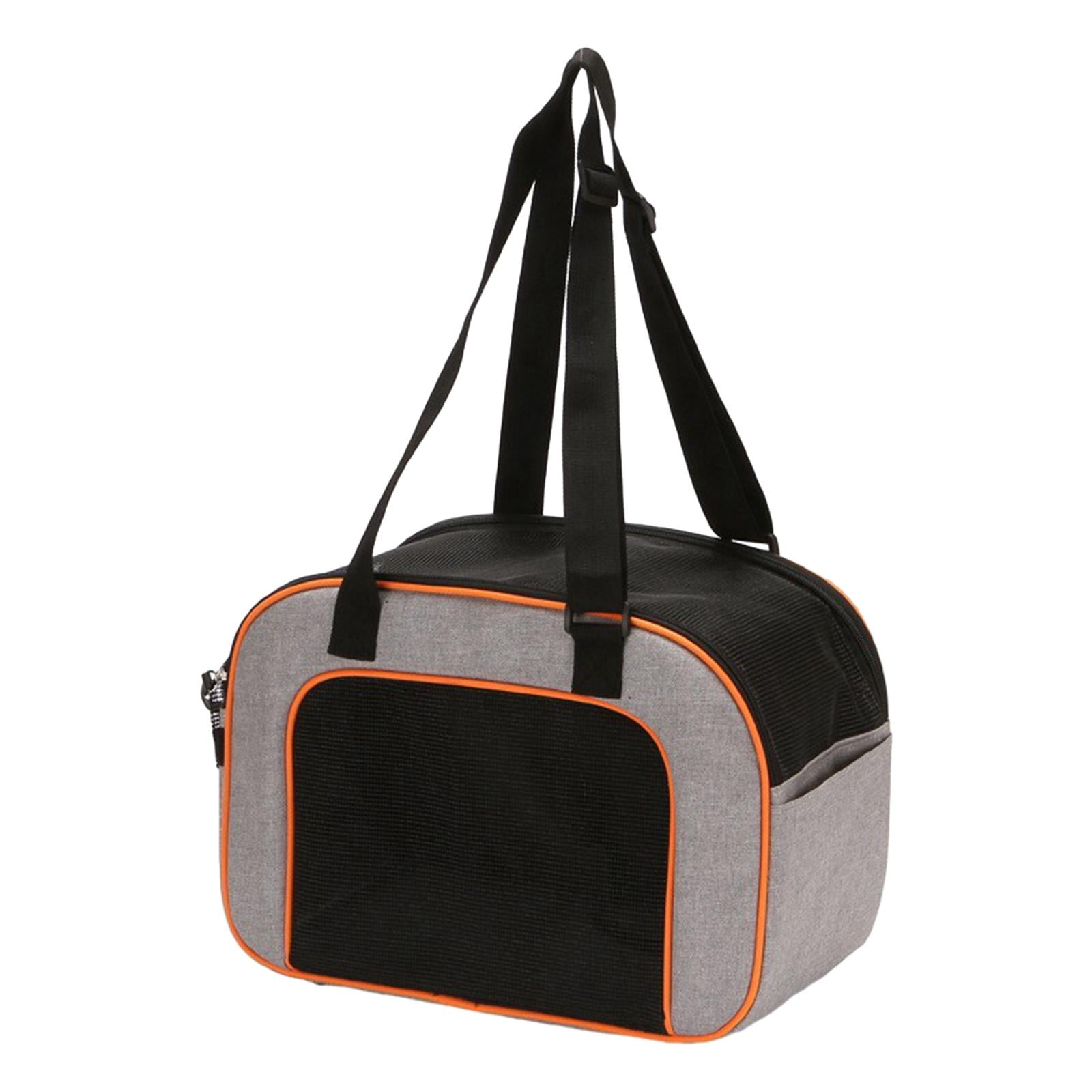 Menolana Cat Carrier Travel Dogs Carriers Ventilation Airline Approved Mesh Top and Front