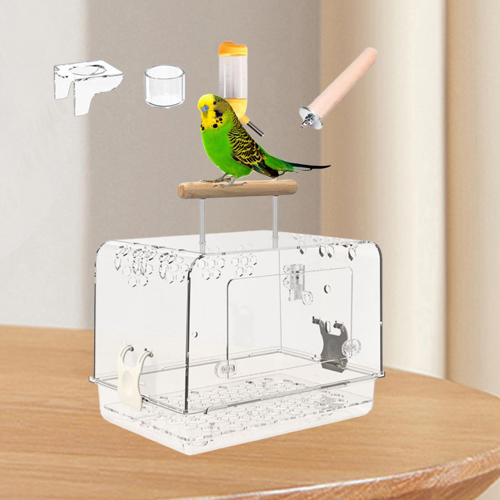 Acrylic travel bird cage online