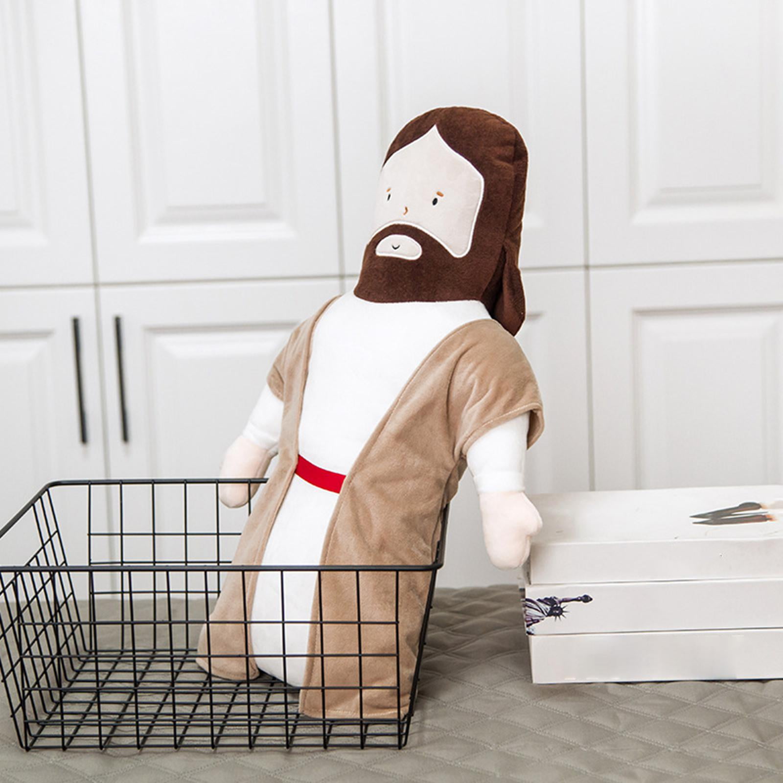 Menolana Jesus Plush Doll Religious Classic Decoration Gift Savior Ornament Stuffed Easter mas Church Kids Boys and Grils
