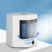 Menolana Portable Air Evaporative Air Humidifier Small Air Cooling Fan Air Conditioning Fan for Bedroom Home Office 2 water container