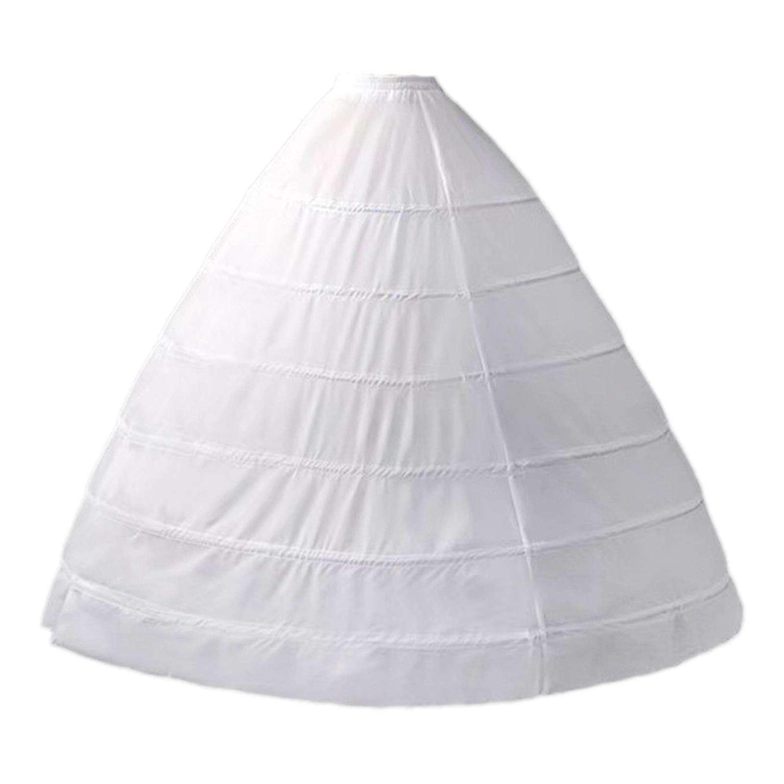 Long Petticoat For Prom Dress Women's 2-Hoop Crinoline Petticoat A-Line Underskirt For Wedding & Ball Gowns (White, 35.5\" Length) Prom Dress Underskirt Long Petticoat For Prom Dress Women's 2-Hoop Crinoline Petticoat A-Line Underskirt For Wedding & Ball Gowns (White, 35.5\" Length) Prom Dress Underskirt