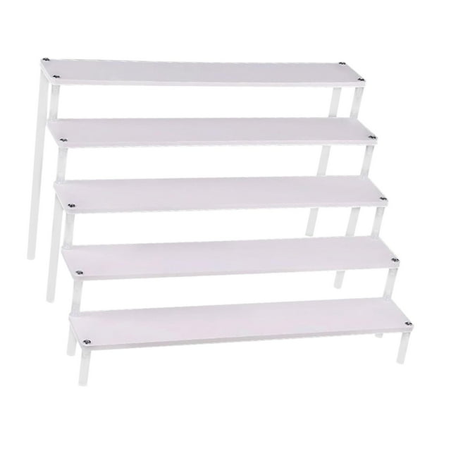 Menolana Wooden Display Riser Stand Step Ladder Multipurpose Sturdy ...