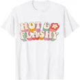 thumbnail image 1 of Menopause Hot Flashes Funny Hot And Flashy Women Humor Graphic Unisex T-Shirt ,up to size 5XL, 1 of 2