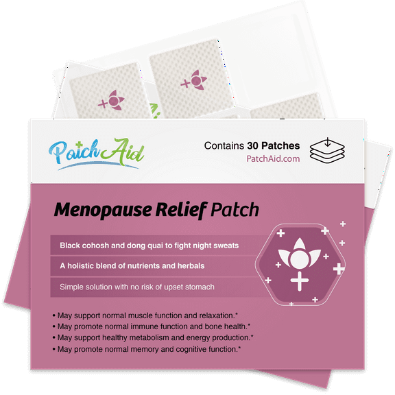 Menopause Relief Patch by PatchAid Size: 6-Month Supply