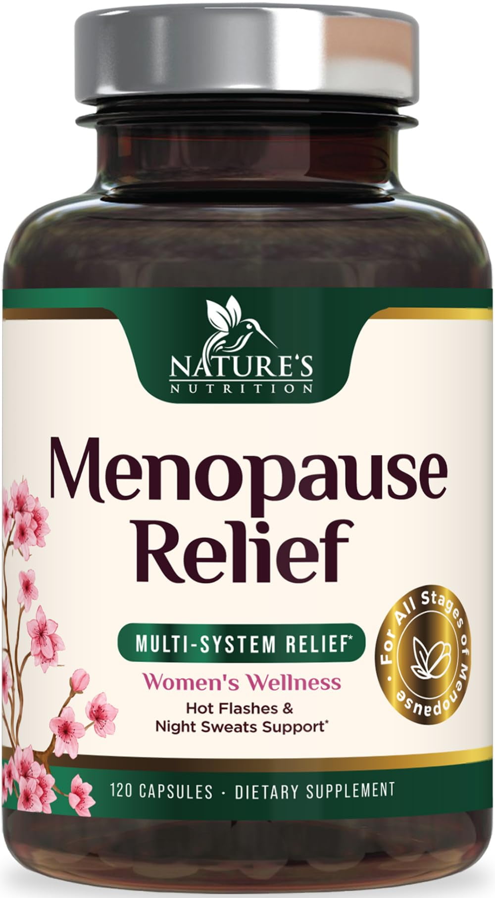 Menopause Supplement for Women - Natural Menopause Relief Support for ...