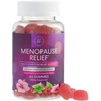 Menopause Supplements for Women - Complete Natural Mild Hot Flashes & Night Sweats Support, Multi Benefit Menopause Relief Gummy, Support for Balance & Energy, Gluten-Free & Non-GMO - 60 Gummies