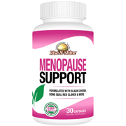 Menopause Support for Women by Rise-N-Shine with Black Cohosh Dong Quai Licorice Extract Capsules 30 Count
