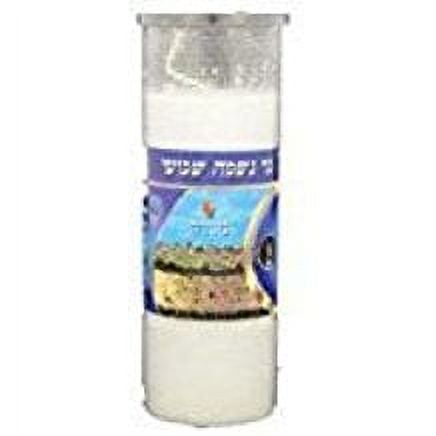 Menora Kosher Shiva Candle Memorial Yohrzeit 7 Days Candle.