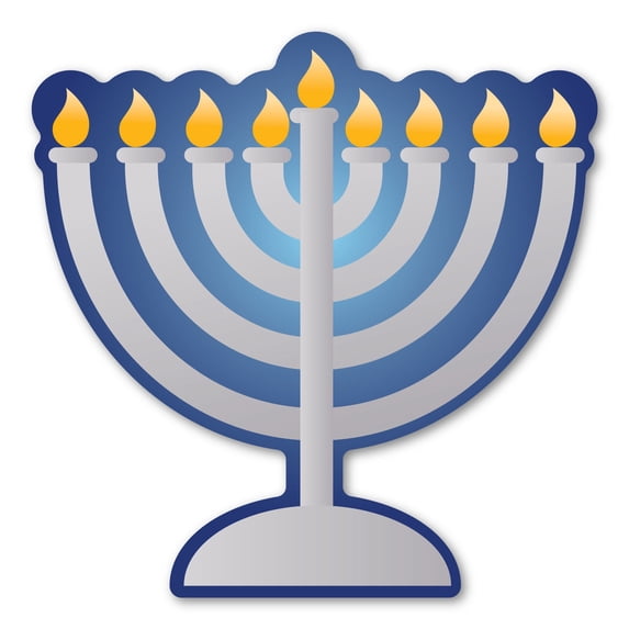 Menorah Sticker