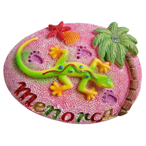 Menorca Spain 3D Fridge Magnet Souvenir Gift,Resin Handmade Menorca Refrigerator Magnet Home Decoration Collection