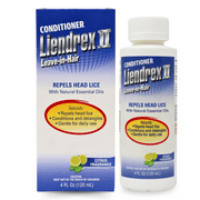 II Leave-In Conditioner Lice Treatment   Detangles Hair, Safe for Daily Use, No Rinse Needed, 4 fl oz